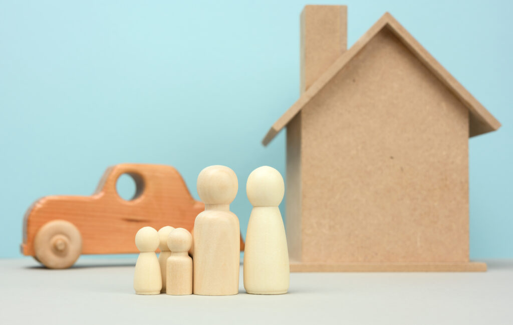 casa familiar en divorcio